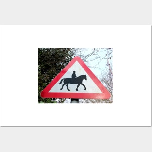 Horse Sign Posters and Art